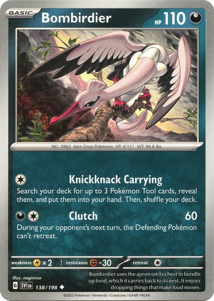 Bombirdier - 138/198, SV01: Scarlet & Violet Base Set 138/198