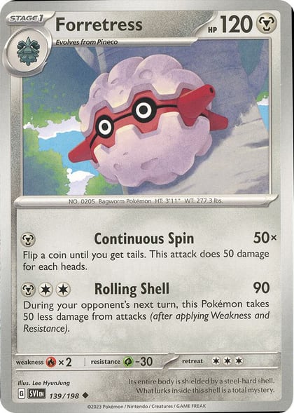 Forretress, SV01: Scarlet & Violet Base Set 139/198