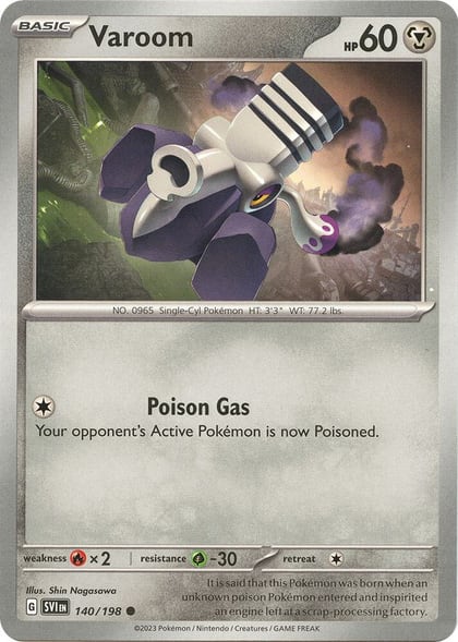 Varoom - 140/198, SV01: Scarlet & Violet Base Set 140/198