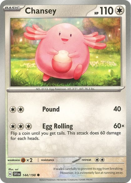 Chansey, SV01: Scarlet & Violet Base Set 144/198