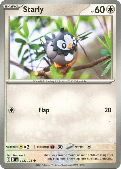 Starly - 148/198, SV01: Scarlet & Violet Base Set 148/198