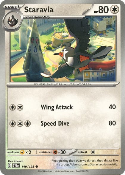 Staravia, SV01: Scarlet & Violet Base Set 149/198