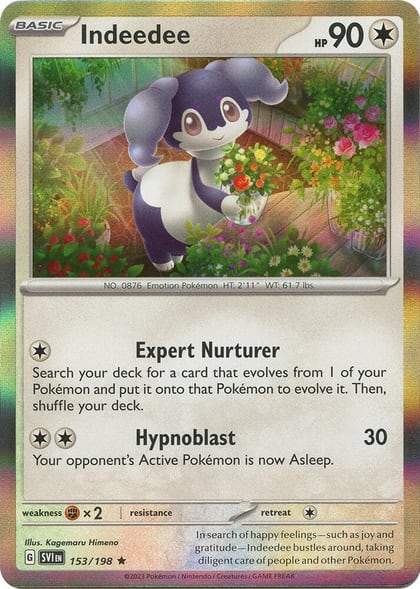 Indeedee, SV01: Scarlet & Violet Base Set 153/198