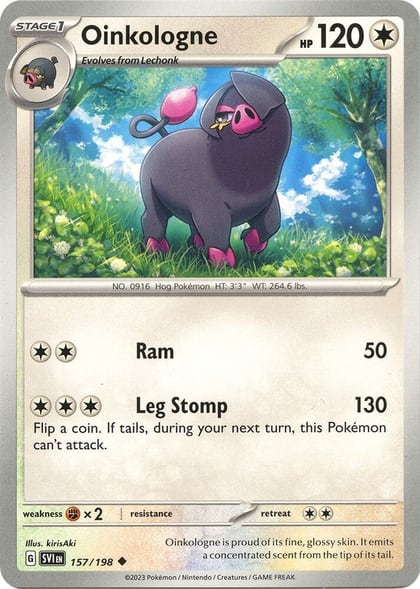 Oinkologne, SV01: Scarlet & Violet Base Set 157/198