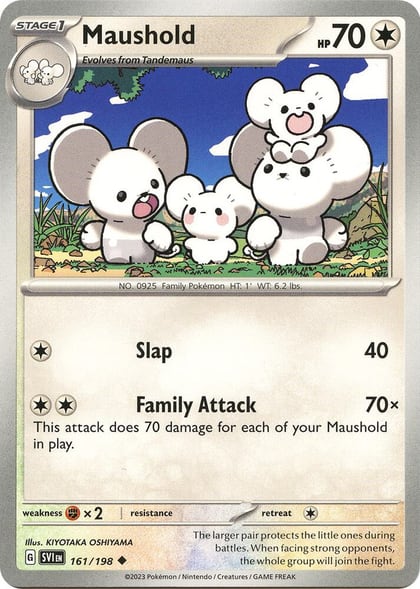 Maushold, SV01: Scarlet & Violet Base Set 161/198