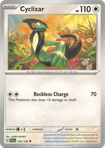 Cyclizar - 163/198, SV01: Scarlet & Violet Base Set 163/198