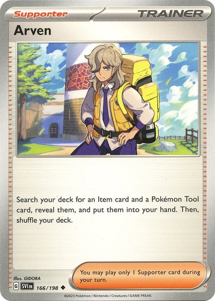 Arven - 166/198, SV01: Scarlet & Violet Base Set 166/198