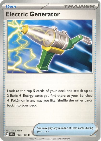 Electric Generator, SV01: Scarlet & Violet Base Set 170/198