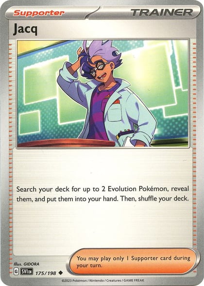 Jacq - 175/198, SV01: Scarlet & Violet Base Set 175/198