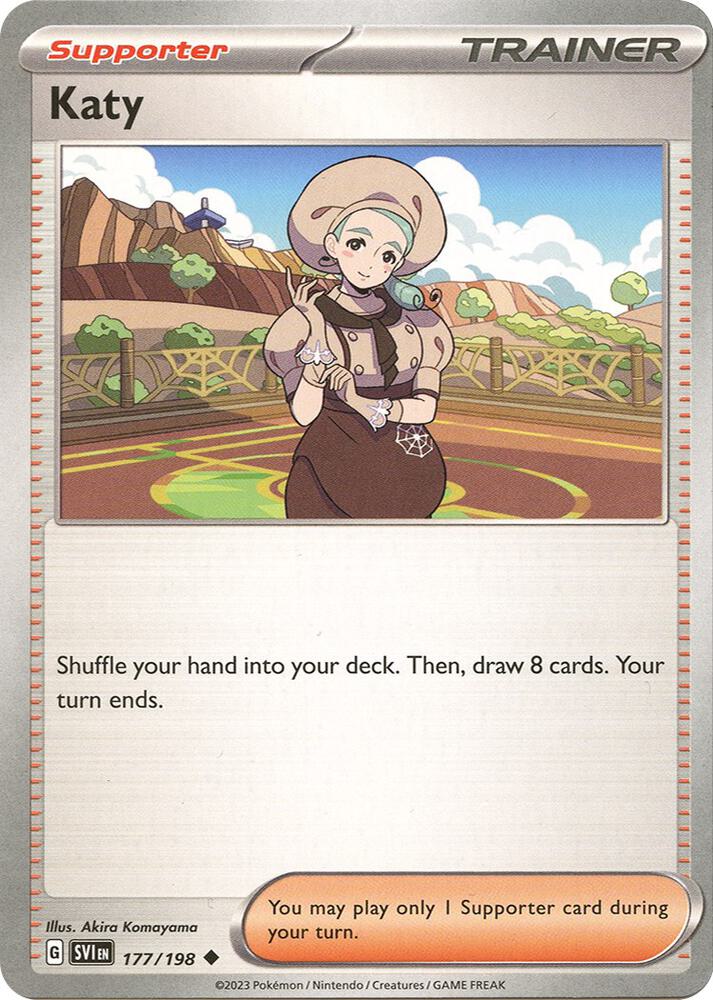 Katy - 177/198, SV01: Scarlet & Violet Base Set 177/198