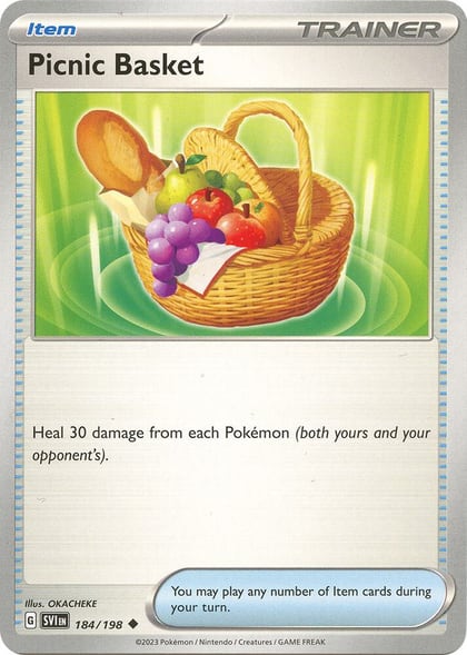 Picnic Basket, SV01: Scarlet & Violet Base Set 184/198