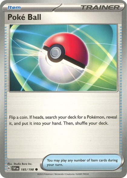 Poke Ball, SV01: Scarlet & Violet Base Set 185/198
