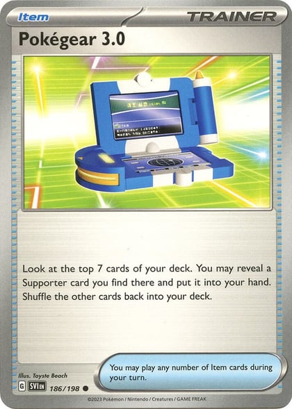 Pokegear 3.0, SV01: Scarlet & Violet Base Set 186/198