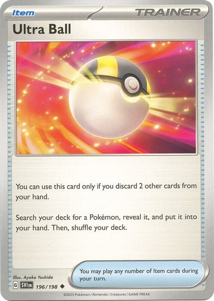 Ultra Ball, SV01: Scarlet & Violet Base Set 196/198