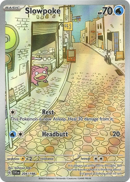 Slowpoke - 204/198, SV01: Scarlet & Violet Base Set 204/198