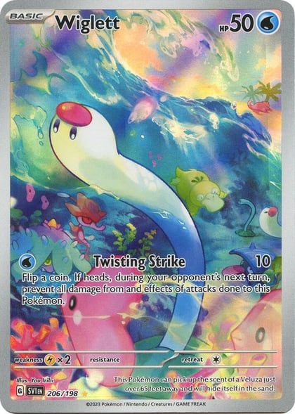Wiglett - 206/198, SV01: Scarlet & Violet Base Set 206/198