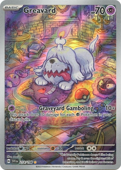 Greavard - 214/198, SV01: Scarlet & Violet Base Set 214/198