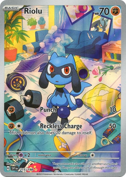 Riolu - 215/198, SV01: Scarlet & Violet Base Set 215/198
