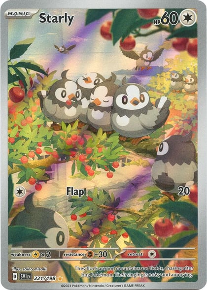 Starly - 221/198, SV01: Scarlet & Violet Base Set 221/198