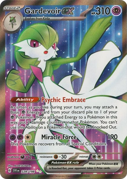 Gardevoir ex - 228/198, SV01: Scarlet & Violet Base Set 228/198