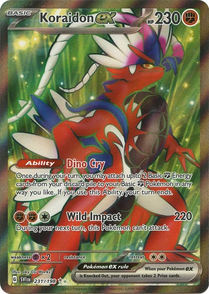 Koraidon ex - 231/198, SV01: Scarlet & Violet Base Set 231/198