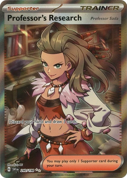 Professor's Research [Professor Sada] - 240/198, SV01: Scarlet & Violet Base Set 240/198