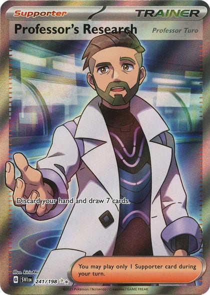 Professor's Research [Professor Turo] - 241/198, SV01: Scarlet & Violet Base Set 241/198