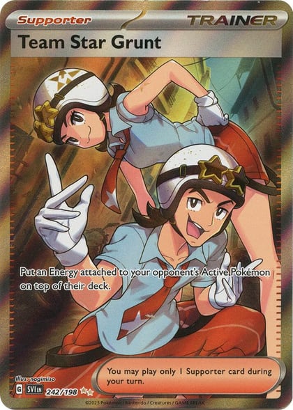 Team Star Grunt - 242/198, SV01: Scarlet & Violet Base Set 242/198