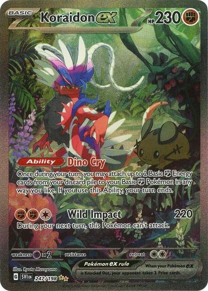 Koraidon ex - 247/198, SV01: Scarlet & Violet Base Set 247/198