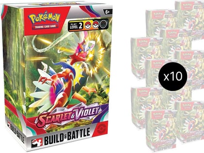 Scarlet & Violet Build & Battle Box Display, SV01: Scarlet & Violet Base Set P478254
