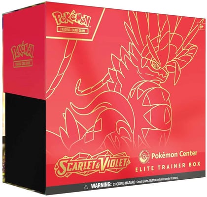 Scarlet & Violet Pokemon Center Elite Trainer Box (Exclusive) [Koraidon], SV01: Scarlet & Violet Base Set P478758