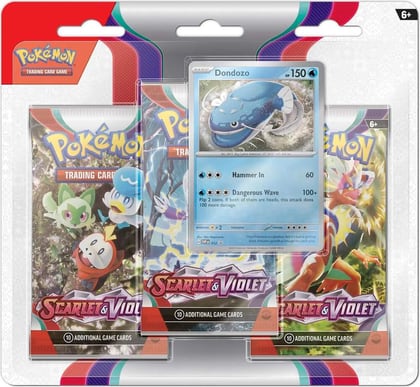 Scarlet & Violet 3 Pack Blister [Dondozo], SV01: Scarlet & Violet Base Set P478762
