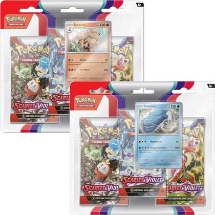 Scarlet & Violet 3 Pack Blister [Set of 2], SV01: Scarlet & Violet Base Set P478763