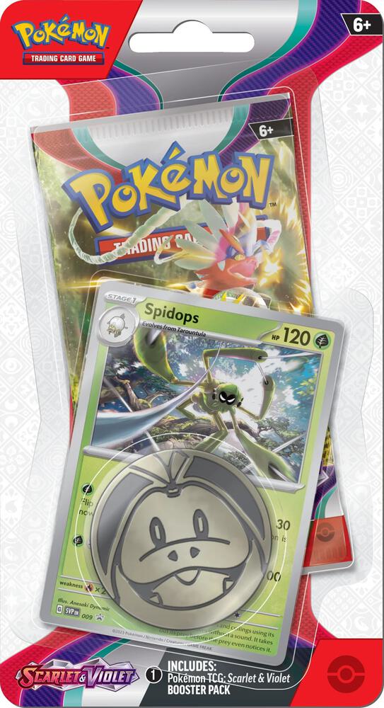 Scarlet & Violet Single Pack Blister [Spidops], SV01: Scarlet & Violet Base Set P478765