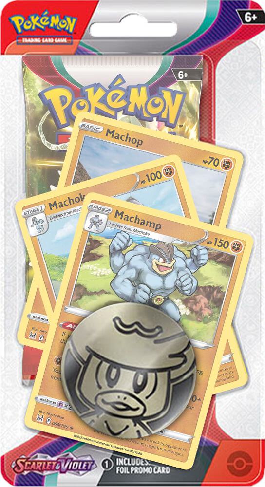 Scarlet & Violet Premium Checklane Blister [Machamp], SV01: Scarlet & Violet Base Set P479330