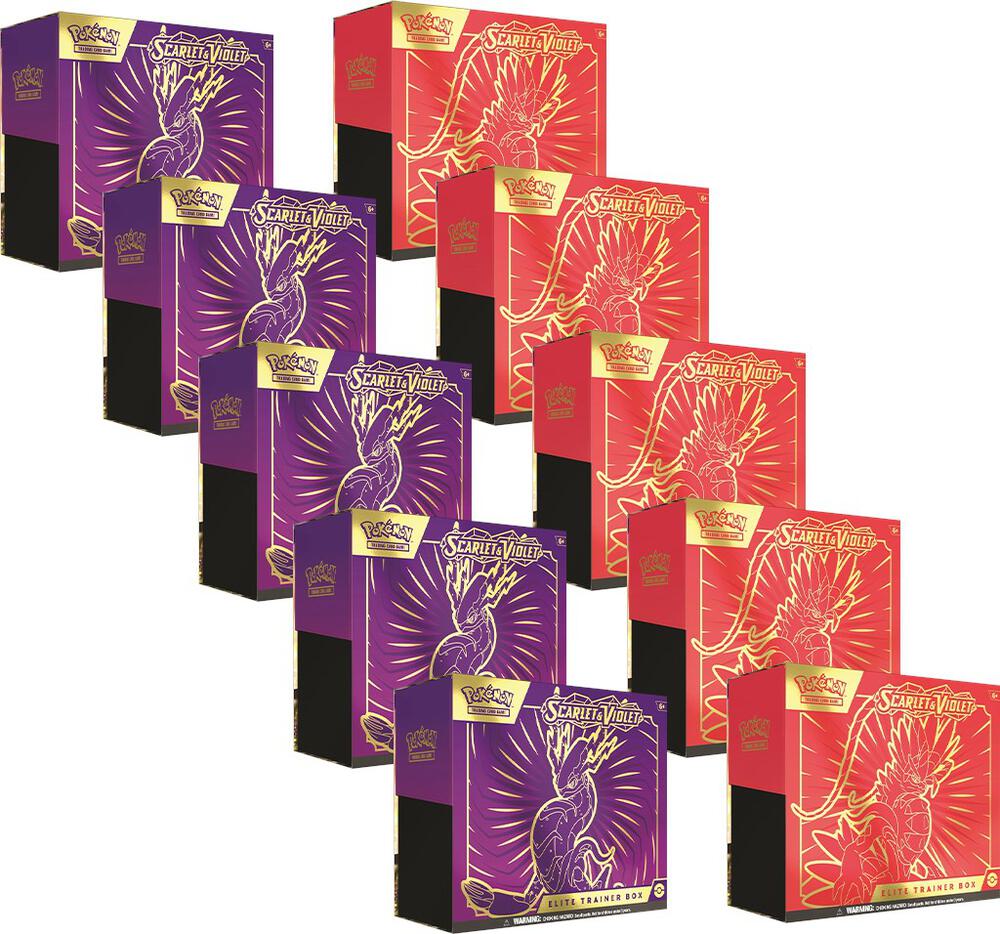 Scarlet & Violet Elite Trainer Box Case, SV01: Scarlet & Violet Base Set P488776