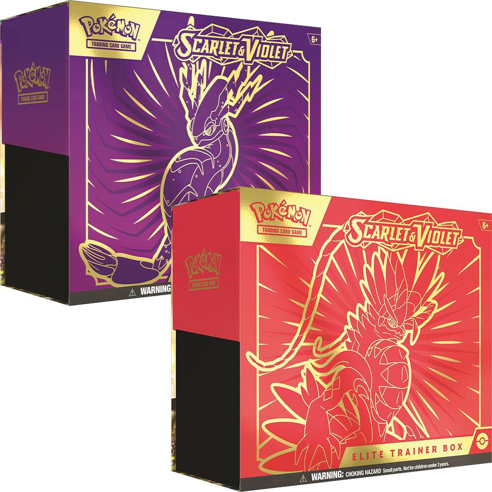 Scarlet & Violet Elite Trainer Boxes [Set of 2], SV01: Scarlet & Violet Base Set P489369