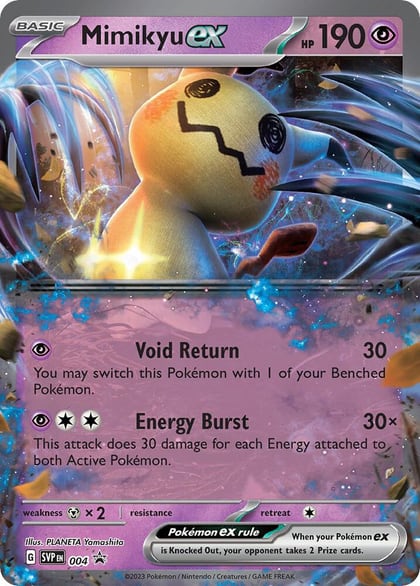 Mimikyu ex - 004, SV: Scarlet & Violet Promo Cards 004