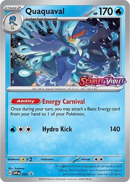 Quaquaval - 005 (Prerelease), SV: Scarlet & Violet Promo Cards 005