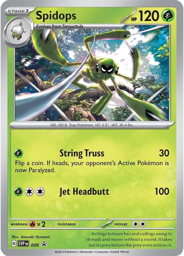 Spidops - 009, SV: Scarlet & Violet Promo Cards 009