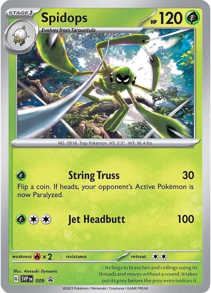 Spidops - 009, SV: Scarlet & Violet Promo Cards 009