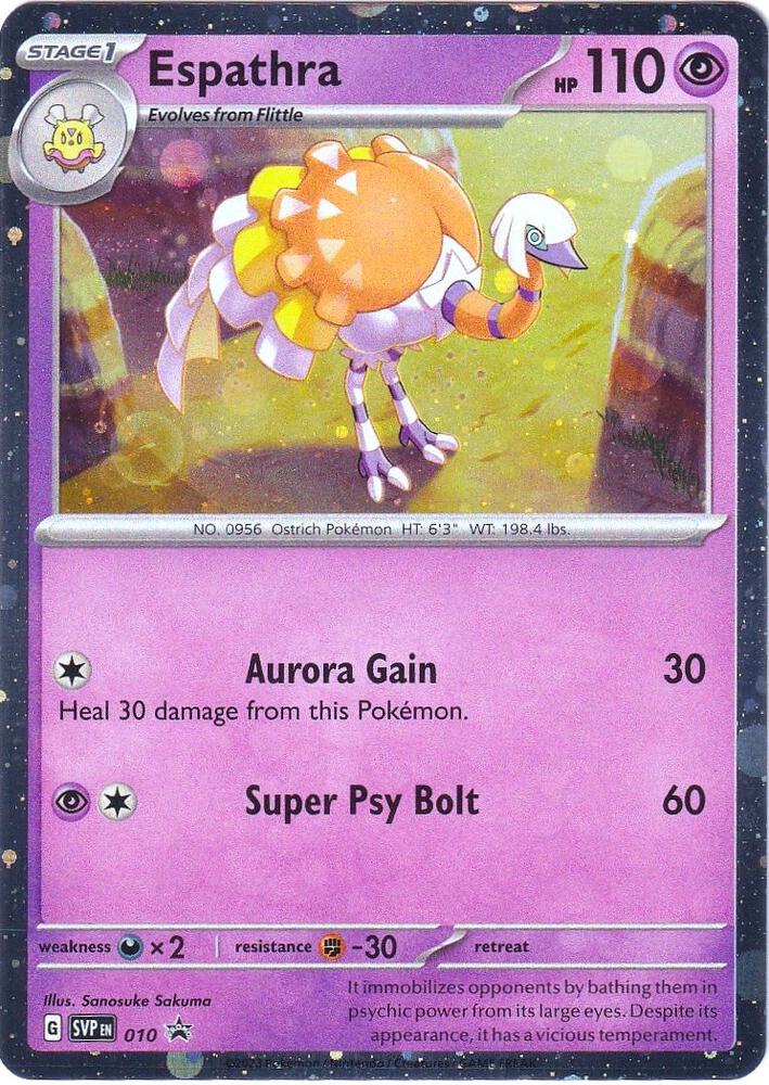 Espathra - 010, SV: Scarlet & Violet Promo Cards 010