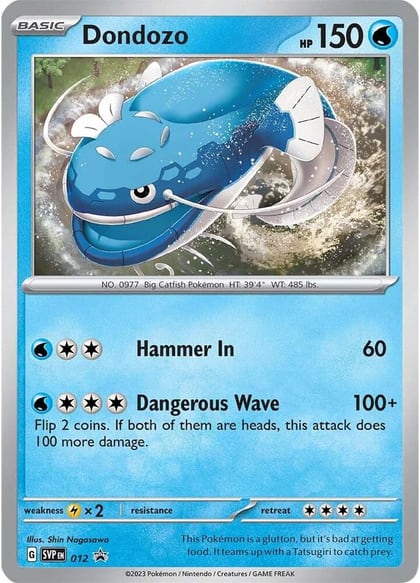Dondozo - 012, SV: Scarlet & Violet Promo Cards 012