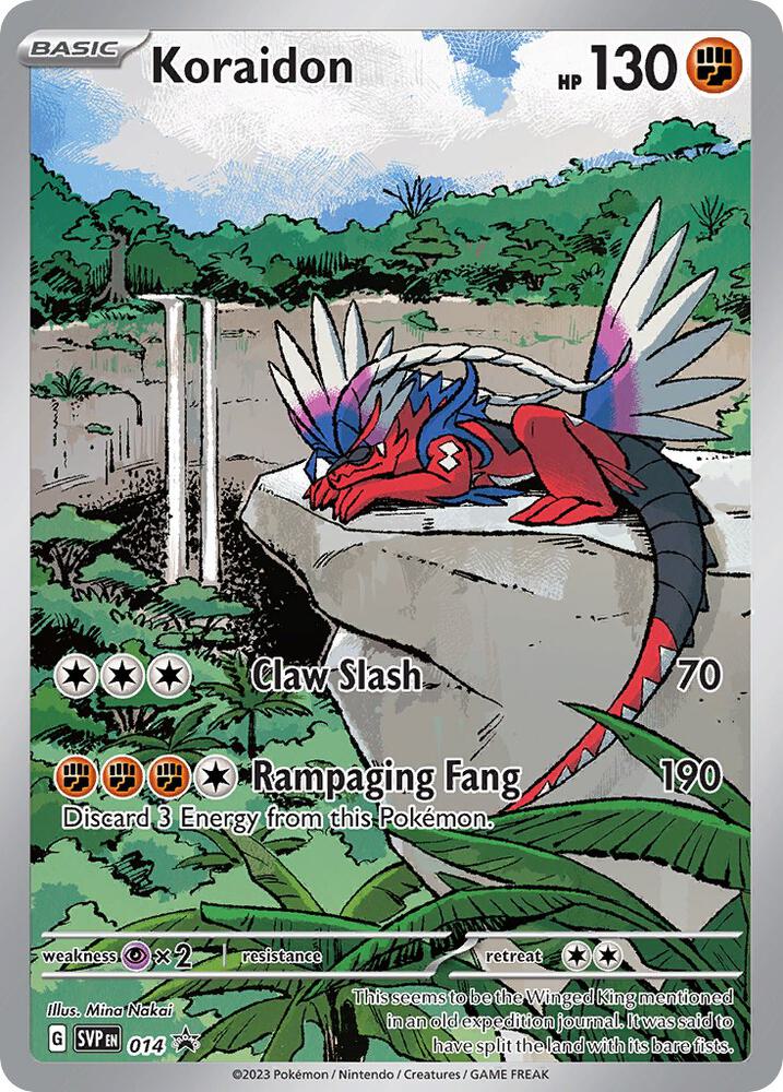 Koraidon - 014, SV: Scarlet & Violet Promo Cards 014