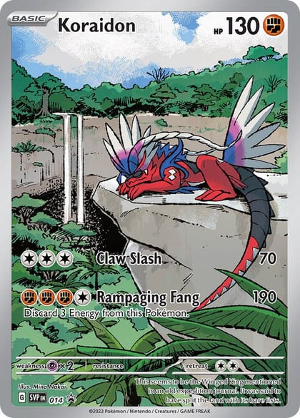 Koraidon - 014, SV: Scarlet & Violet Promo Cards 014