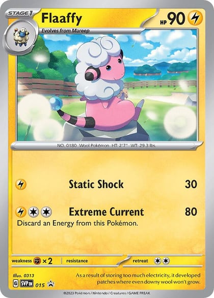 Flaaffy - 015, SV: Scarlet & Violet Promo Cards 015