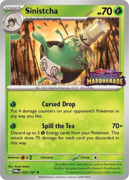 Sinistcha - 022/167 (Prerelease), SV: Scarlet & Violet Promo Cards 022/167