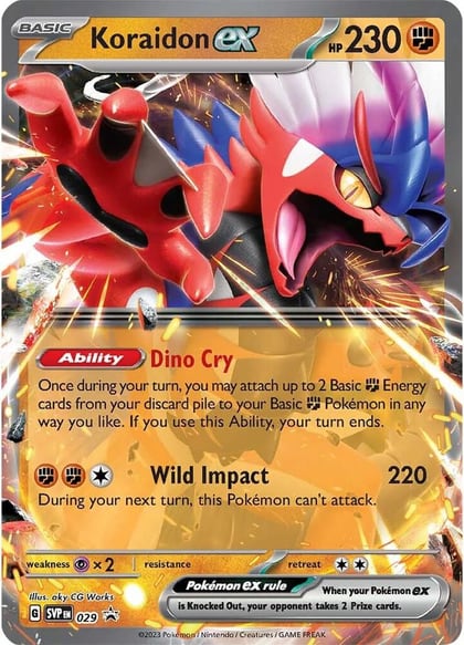 Koraidon ex - 029, SV: Scarlet & Violet Promo Cards 029