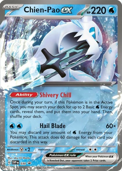 Chien-Pao ex - 030, SV: Scarlet & Violet Promo Cards 030