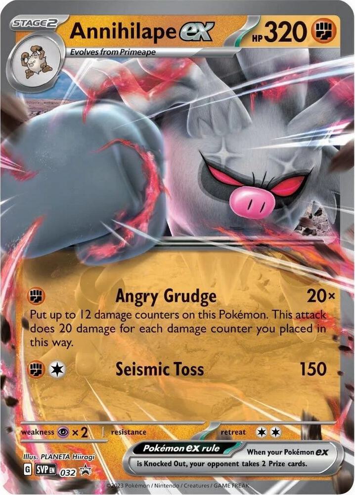 Annihilape ex - 032, SV: Scarlet & Violet Promo Cards 032